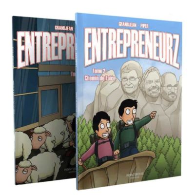 Pack 2 BD Entrepreneurz: Tome 1 et Tome2