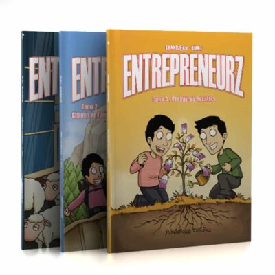 Pack 3 BD Entrepreneurz – Tome 1, Tome2, Tome 3
