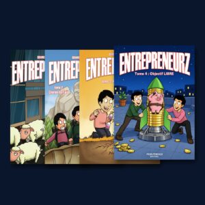 Pack 4 BD EntrepreneurZ : Tomes 1, 2, 3 et 4 (précommande)