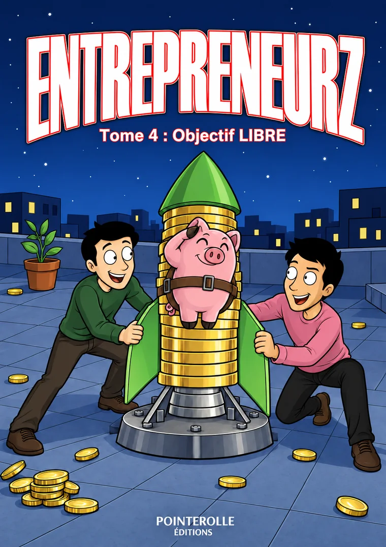 Couverture du tome 4 : Objectif LIBRE